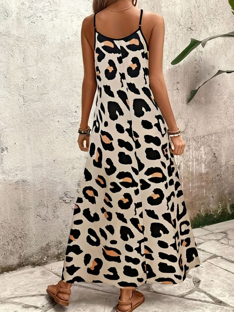 Sleeveless Casual New Women's Leopard Print Camisole_voghion.com