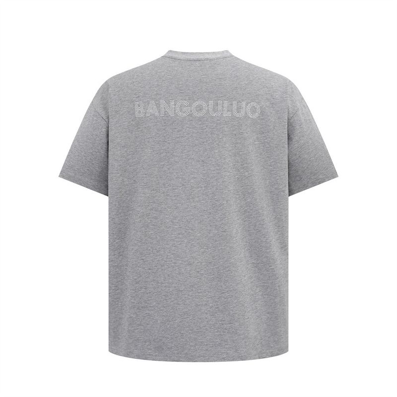 Men’s Clothing Simple Diamond Letter Casual Short Sleeved T Shirt For Men Hip Hop Trend All Match Loose Top Five Point Sleeve T Shirt_voghion.com