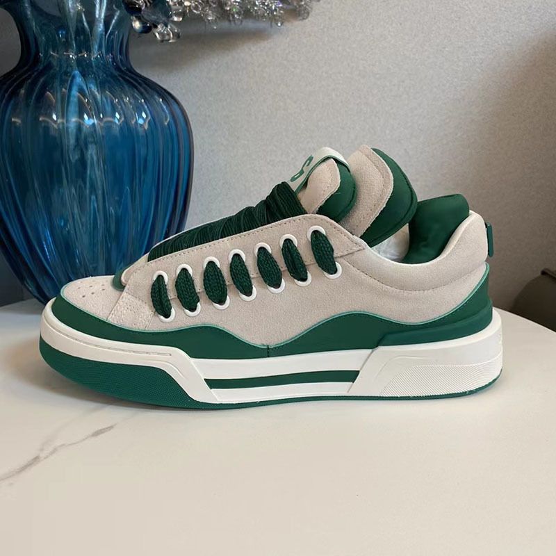 Scarpe da uomo versatili, sportive e per il tempo libero, da uomo, 2024, nuove D Home, con lacci, bianche, con blocchi di colore, alla moda_voghion.com