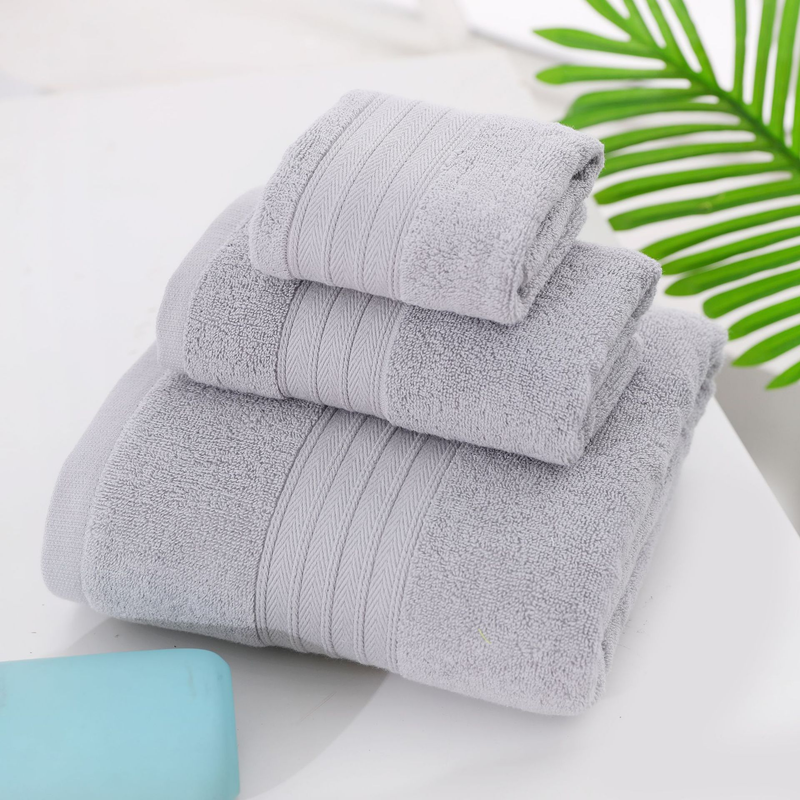 Cotton towels, thickened bath towels, supermarket gifts, enterprise embroidery sets, towels_voghion.com