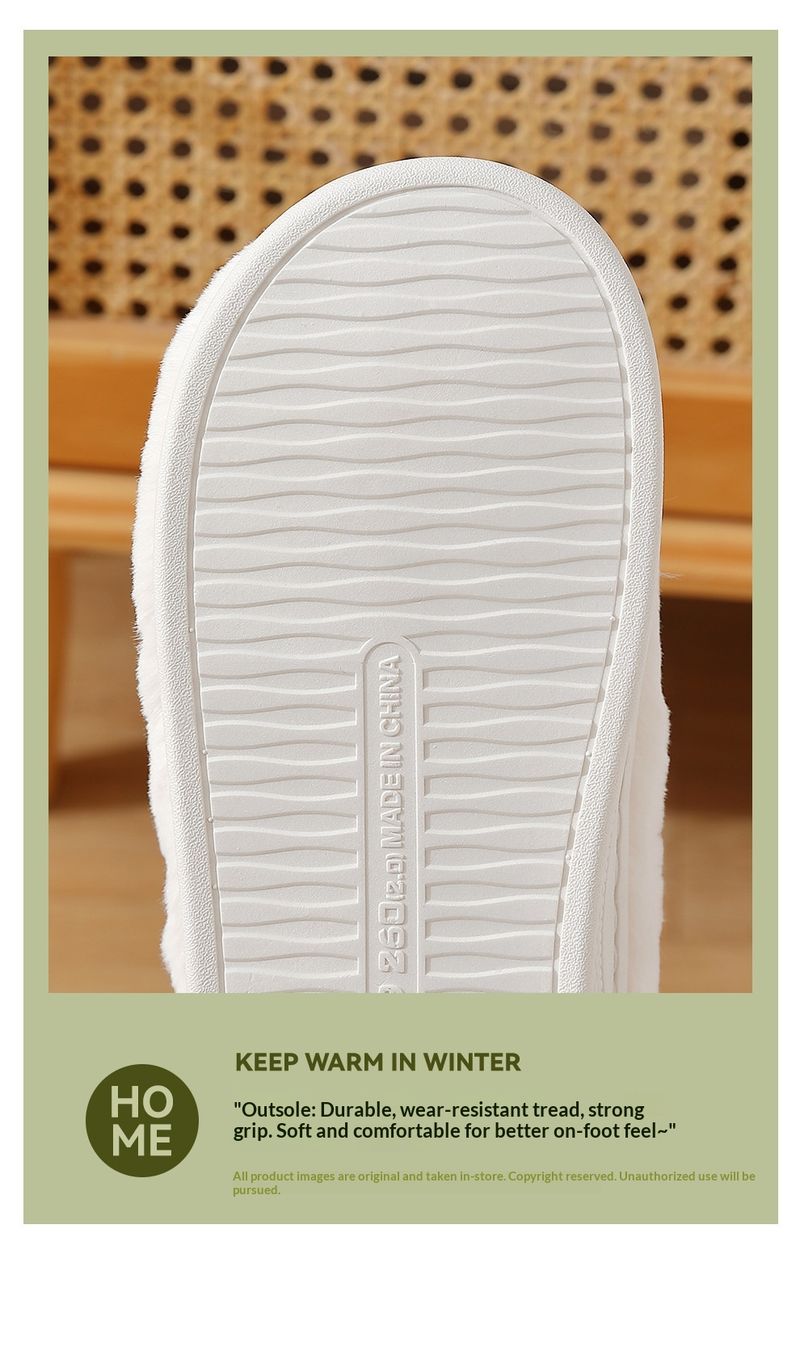 Pantofole da uomo in cotone caldo e soffice, stile cartoon, per la casa, invernali, da donna_voghion.com