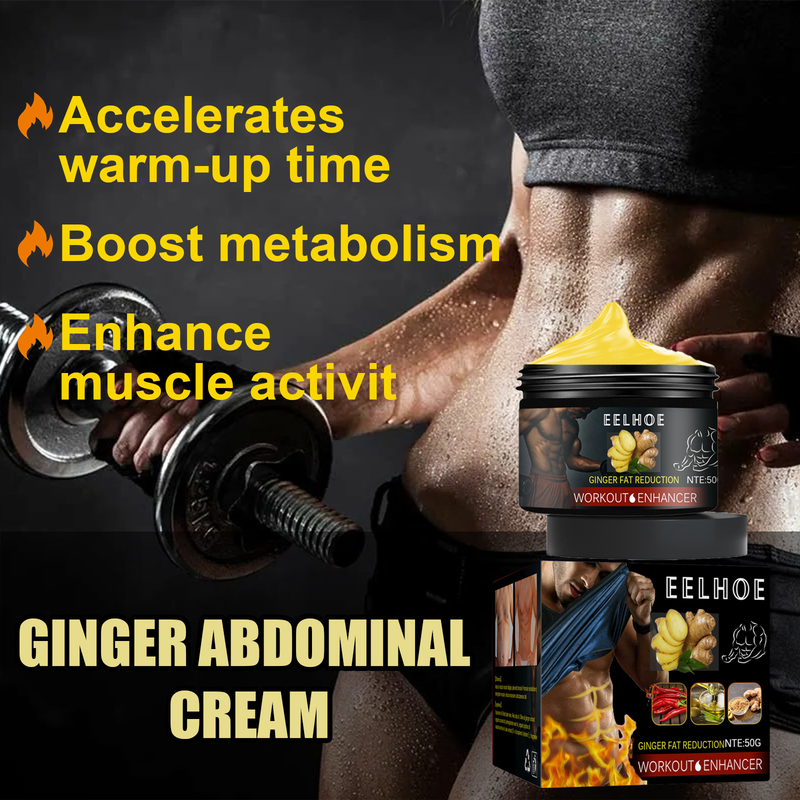 Cream Ginger for Men and Women Fitness Shaping Abdominal Muscle Slimming Strengthening Skin Repair_voghion.com