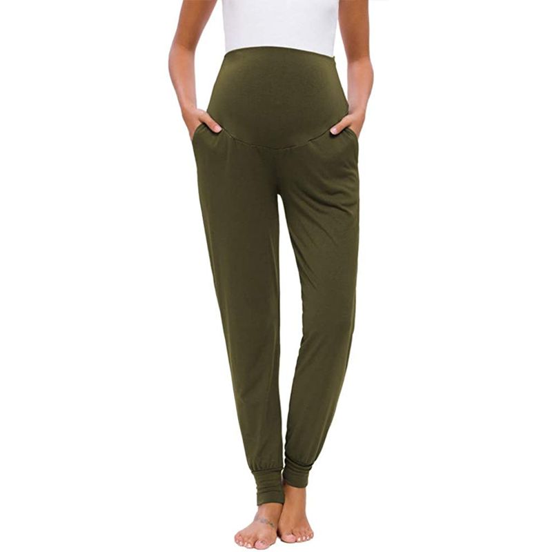 Family matching women's maternity pants_voghion.com
