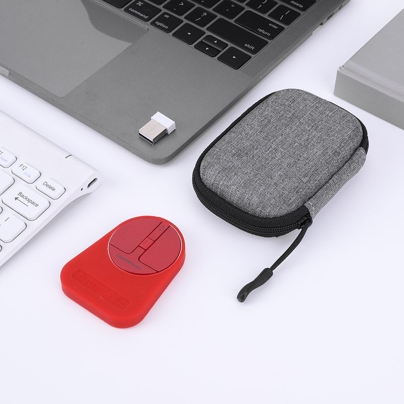 Drahtlose Mäuse 3 Einstellbare DPI Mini Kapazitive Tragbare Stille Maus Wiederaufladbare Mit USB Receiv Für Laptop PC_voghion.com