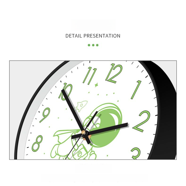 Orologio da parete luminoso personalizzato per soggiorno e camera da letto, orologio al quarzo, silenzioso, semplice, creativo e moderno_voghion.com