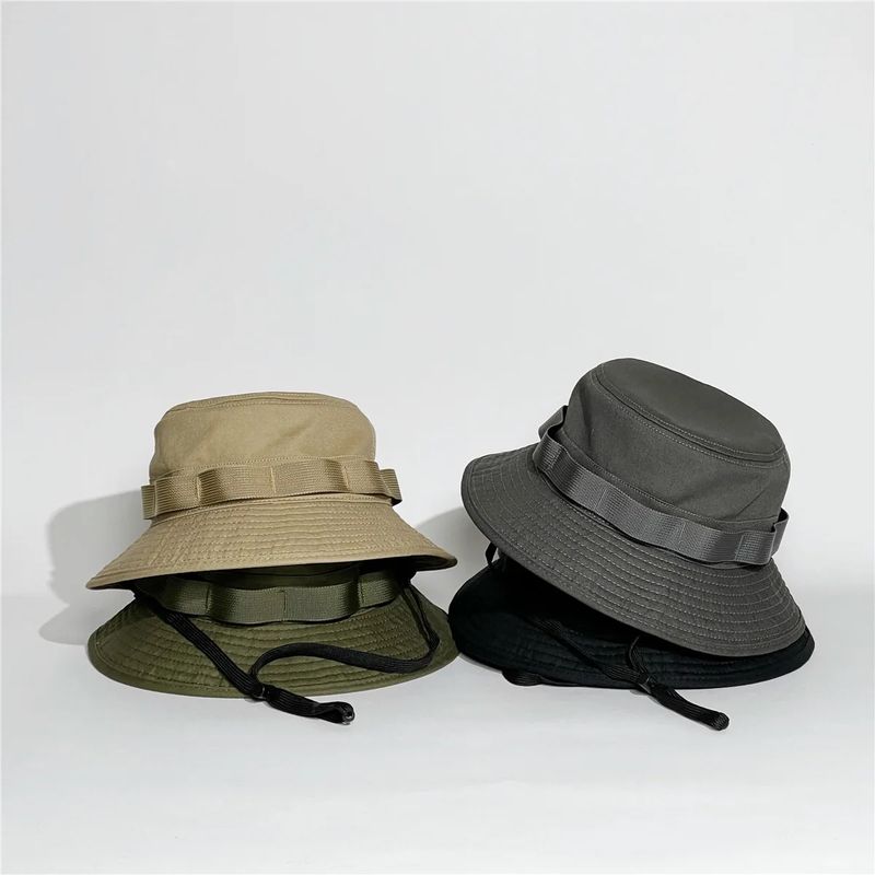 Mode 2024 Coton Camping Sports de Plein Air Bob Femme Bonnie Casquettes Gorro Pescador Pêche Beige Safari Armée Vert Streetwear_voghion.com