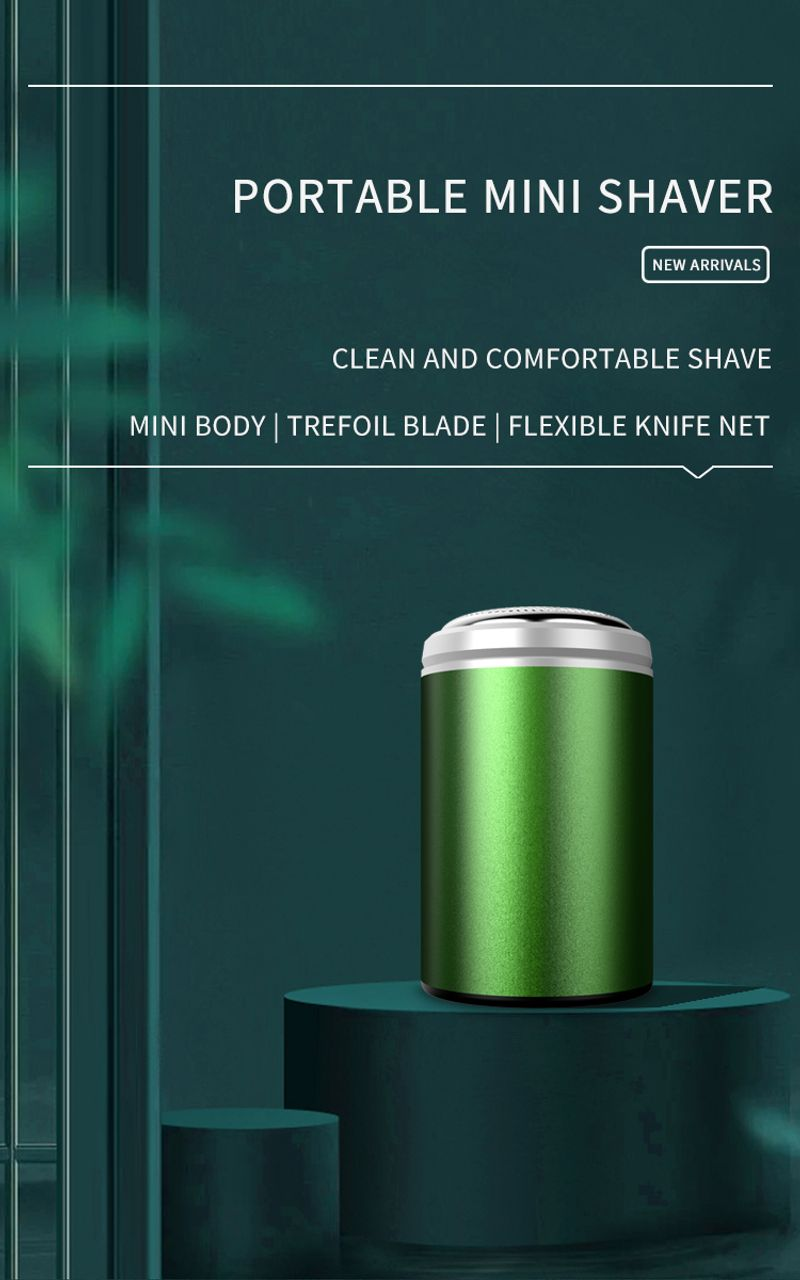 Wholesale Latest Pocket Size Waterproof Razor Portable Rechargeable Mini Electric Ehaver_voghion.com