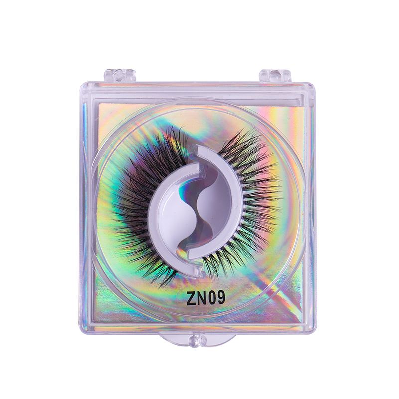 Hot-selling Self-Adhesive False Reusable Glue-Free Lazy Natural Curling Eyelashes_voghion.com