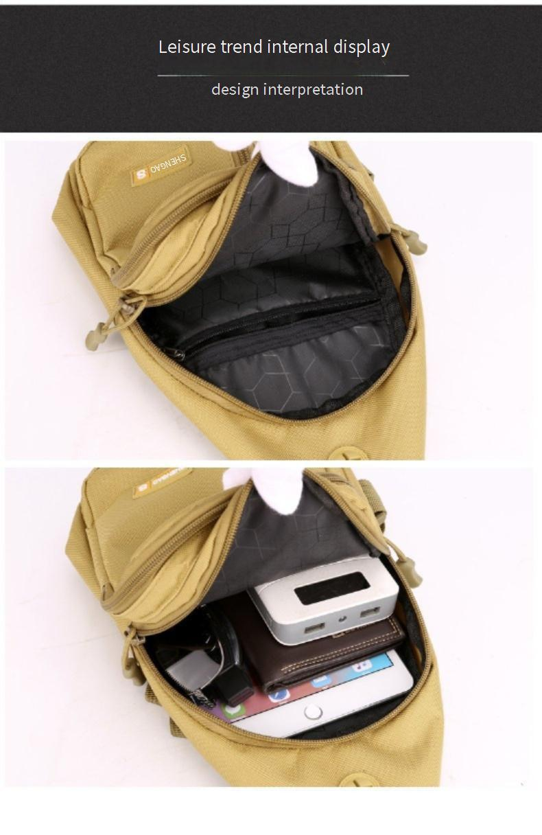 Borsa da uomo, borsa a tracolla, borsa tattica all'ingrosso, piccola borsa da petto, borsa da alpinismo in tessuto Oxford, borsa a tracolla mimetica per esterni_voghion.com