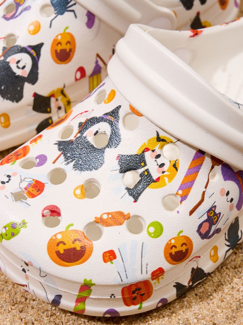 Pantofole estive con stampa di cartoni animati transfrontalieri per uso domestico, pantofole per bambini con suola morbida alla moda e stampa transfrontaliera, disponibili in magazzino_voghion.com