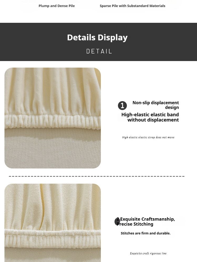 Copridivani elastici – Pile di volpe argentata di alta qualità, protezione completa per divani componibili e modulari_voghion.com