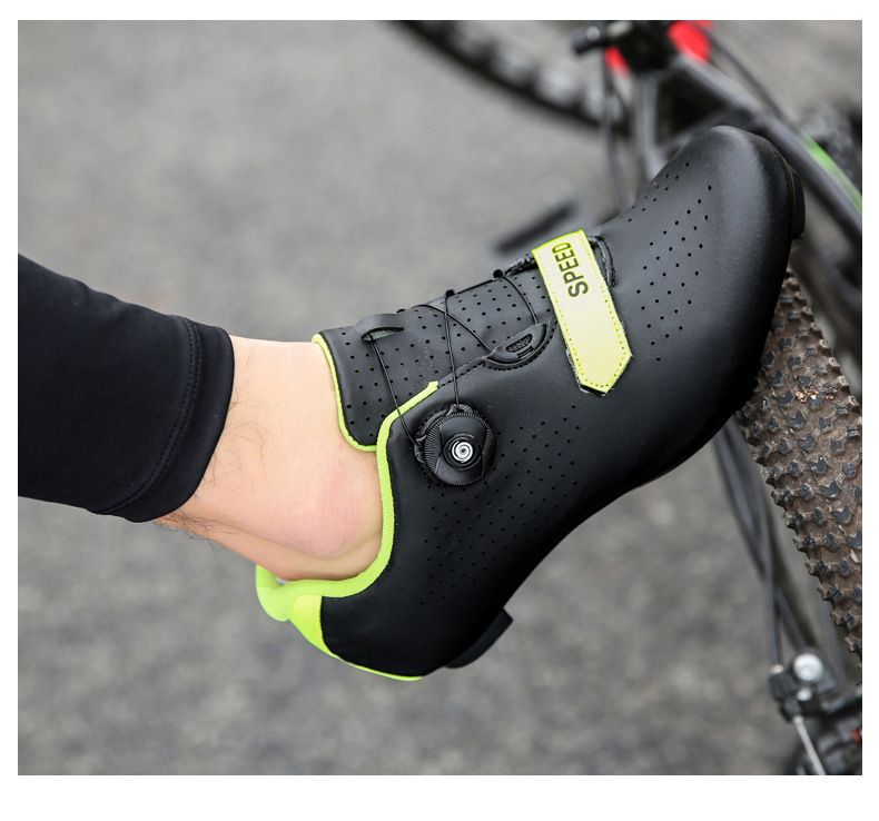 New Road Bicycle Shoelace Spär Road Bicycle Cycling Shoes Hard Soled Mountain Shoes Racing Sports Shoes_voghion.com