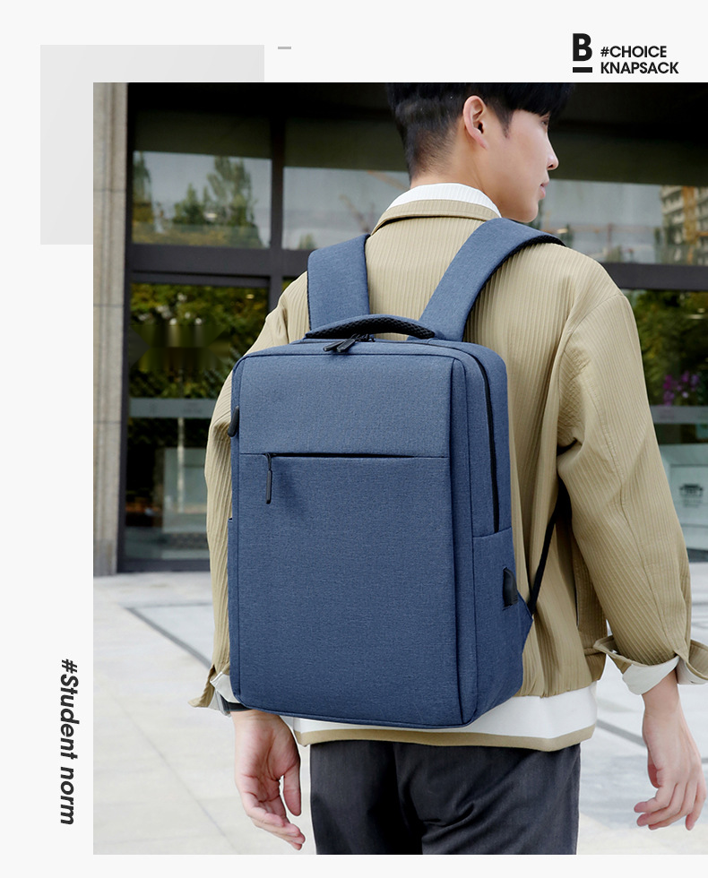 Fashionable new business backpack multifunctional backpack large capacity travel bag computer bag book_voghion.com