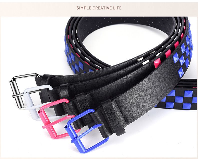 Neu Männer der Niet Mode frauen Breiten Gürtel Hip Hop Street Punk Trend Leistung_voghion.com