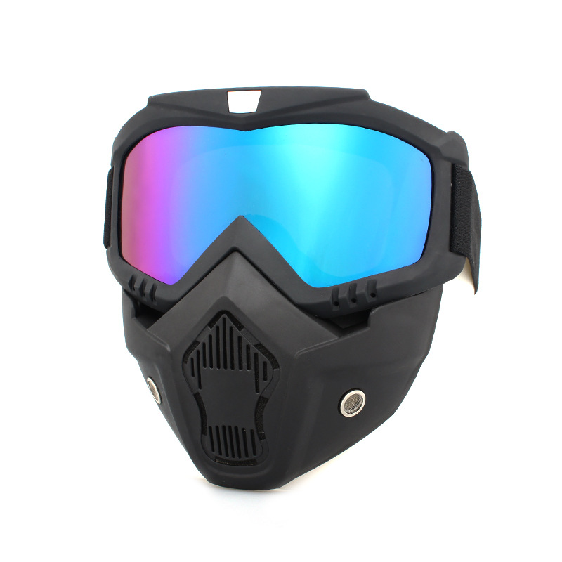 Harley goggle mask off-road eye protection helmet tactical windproof sand motorcycle equipment ski glasses_voghion.com