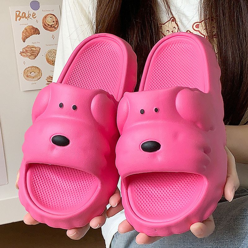 Cani carini da donna, indossano una sensazione super morbida, pantofole estive comode, alla moda e versatili_voghion.com