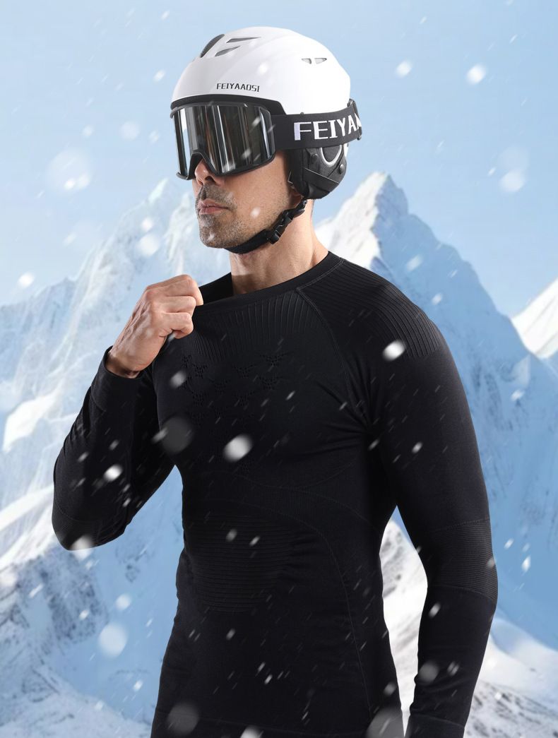 X-BIO New 4.0 Energy Gathering Enhanced Sports Ski Quick-Dry Top Men's Thermal Close-Fitting Sweat-Wicking Compression_voghion.com