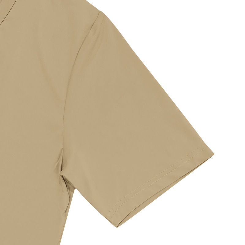 Herrenbekleidung T-Shirt Einfarbig V-Ausschnitt Kurzarm Sommer Neue Große Größe Trend Tops_voghion.com