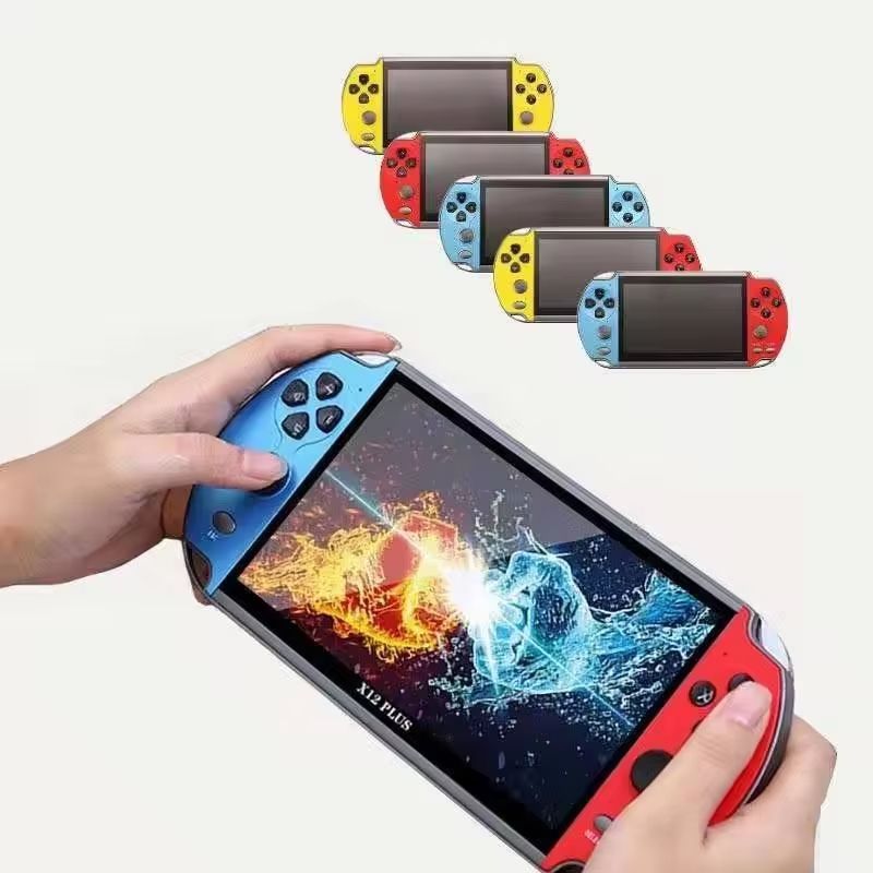 Bestseller X7 Spielkonsole mit integrierten Spielen, multifunktionaler Gaming-Stick, tragbarer 4,3-Zoll-Handheld, bereit für_voghion.com