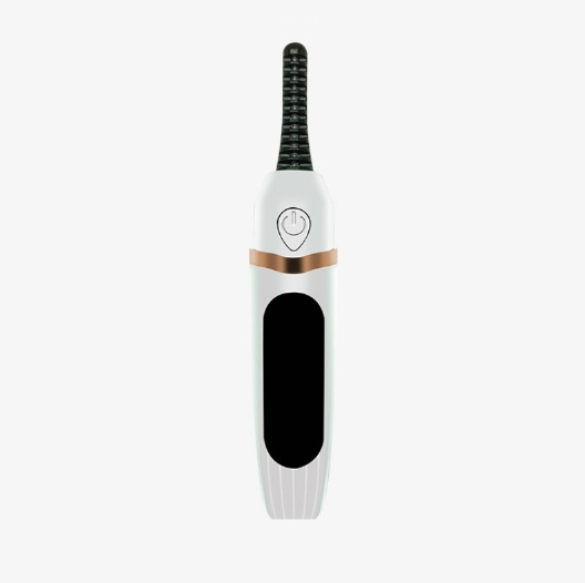Rizador de pestañas eléctrico portátil, recargable por USB, herramienta de maquillaje con clip._voghion.com
