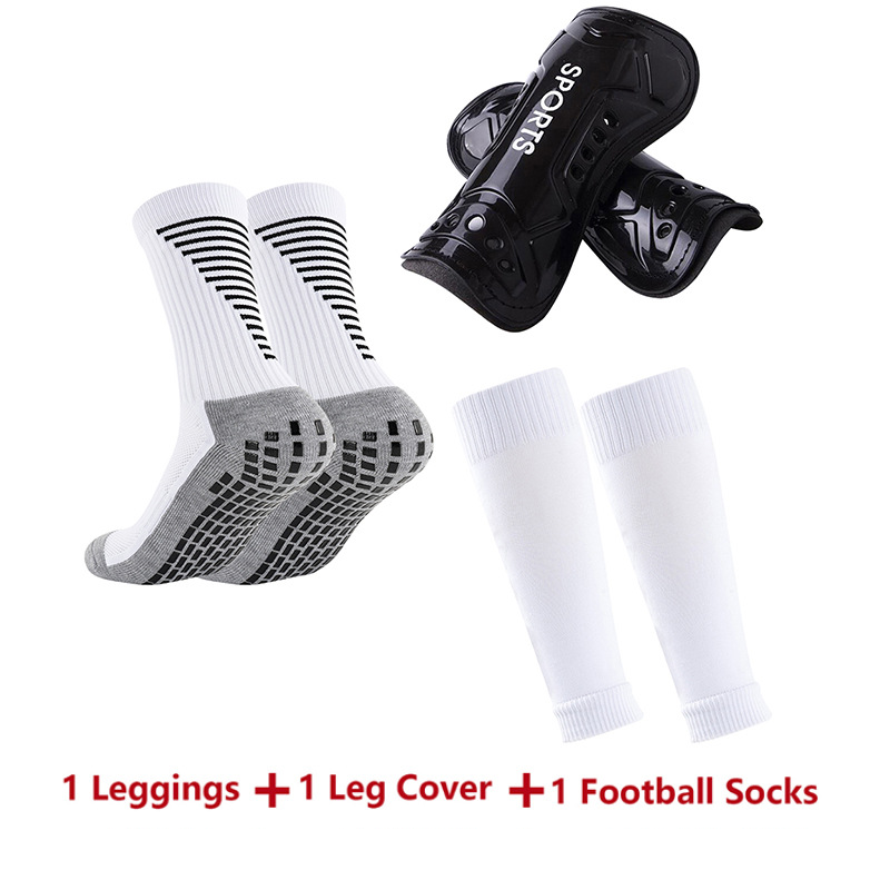 Calzini da calcio con suola in asciugamano ispessita per adulti, combinazione di calzini adesivi antiscivolo da uomo e da donna, scaldamuscoli_voghion.com
