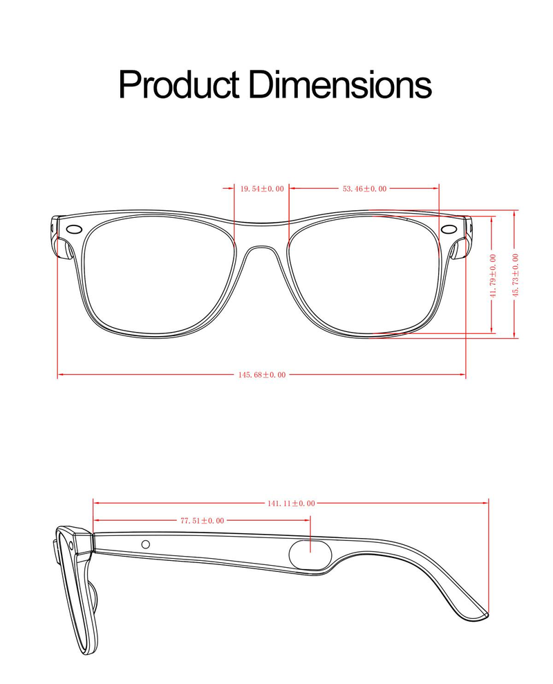 W100 AI Smart Glasses: Bluetooth Calling, AI Translation, Music Control, 10H Battery, IP67 Waterproof_voghion.com