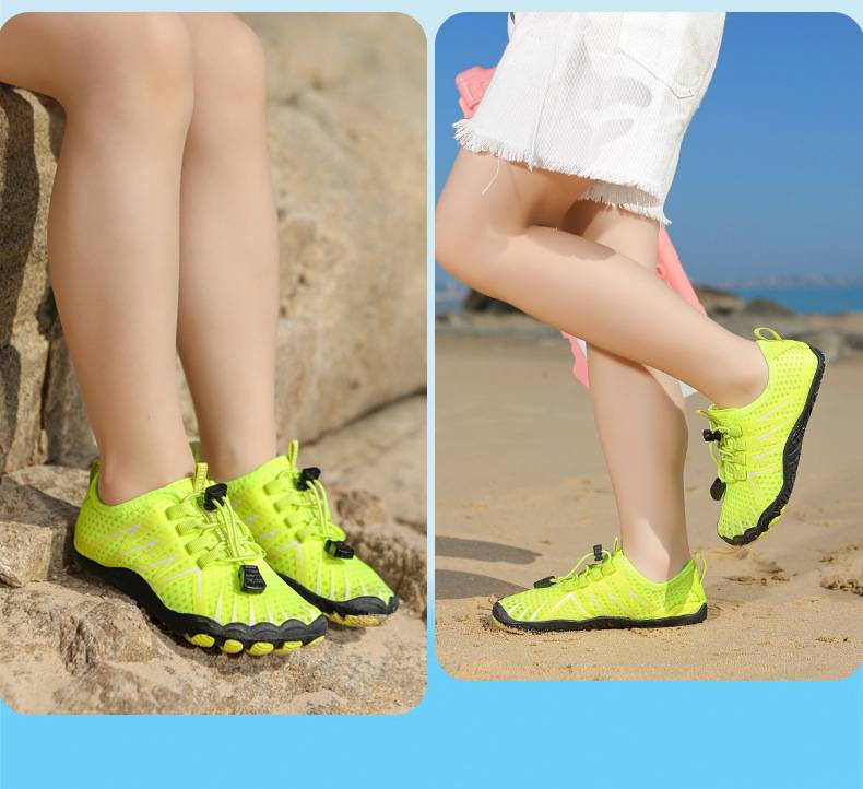 Eltern-Kind-Strandschwimmschuhe, Freizeitsport, Fitness, Springseil, rutschfest, atmungsaktiv, Barfußschuhe, Outdoor, Wandern, Klettern_voghion.com