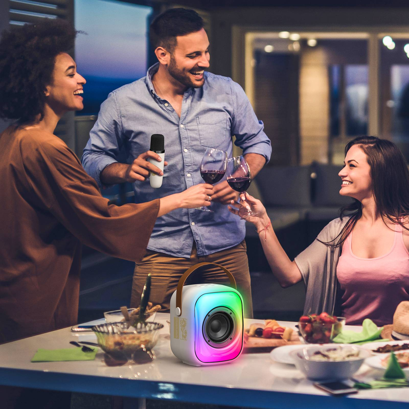 ONIKUMA L7 Portable Speaker RGB+ Dual Microphone_voghion.com