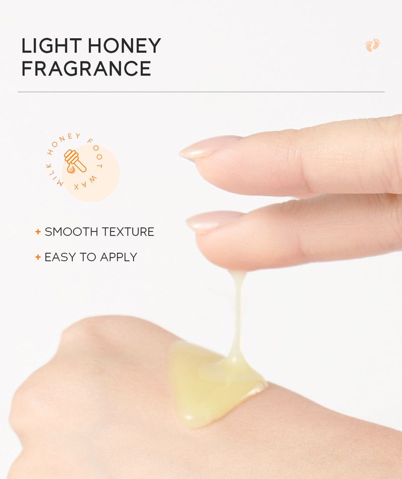 Scrub e trattamenti per il corpo Latte e miele Cera per piedi lacerabile E Cura dei piedi Cheratina_voghion.com
