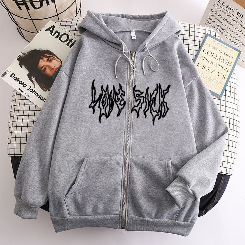 Felpa con cerniera alla moda, nuova felpa con cappuccio a farfalla, giacca unisex_voghion.com