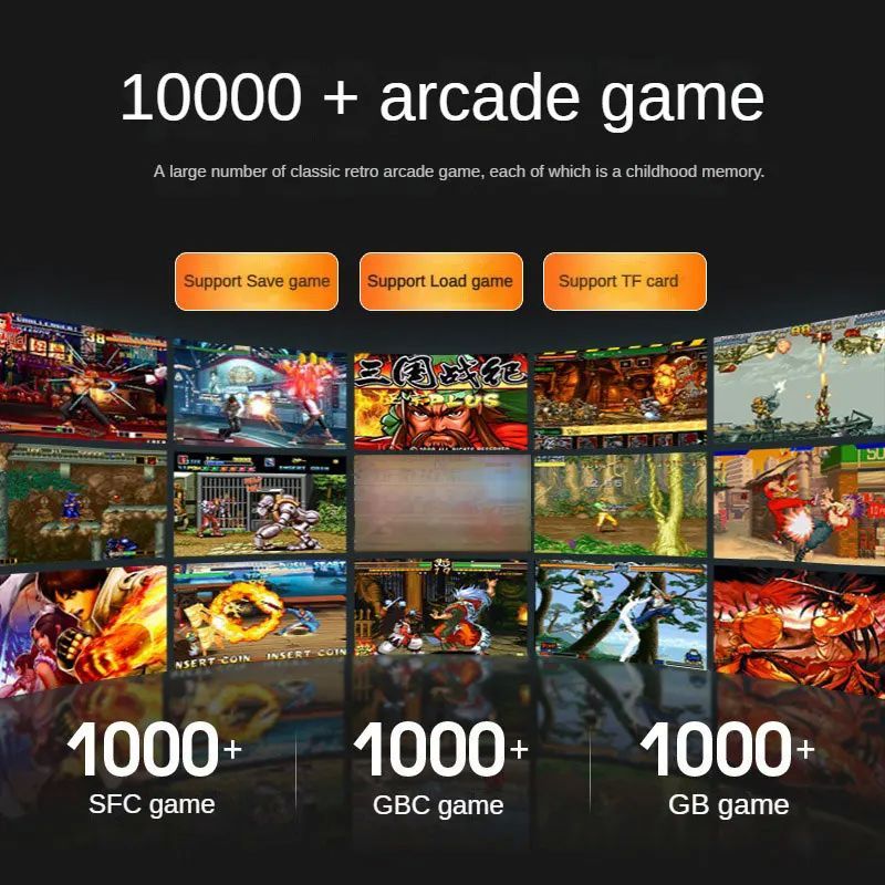 Console di gioco portatile Power Bank 2 in 1 classe 10000_voghion.com