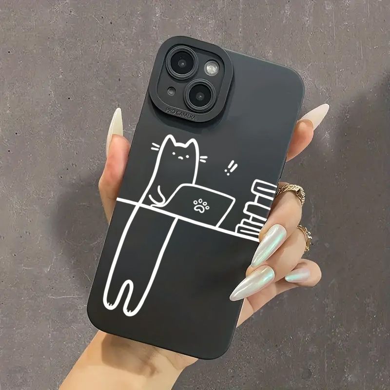Capa de celular com estampa de gato e animal engraçado para Xiaomi Redmi Note 14 13 12 11 Pro Plus 4G 5G 12S 11S 10S Redmi 13C 14C_voghion.com