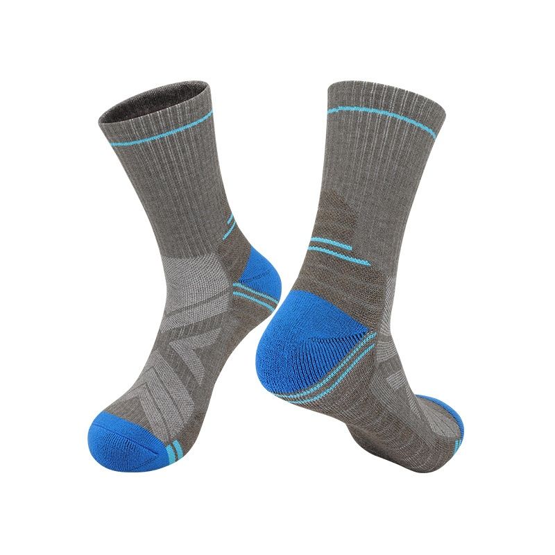 Surge Surge Herbst-Winter Outdoor Warme Merinowolle Thermosocken Rutschfest Klettern Wandern Atmungsaktive Nicht-Rutschfeste Sportsocken Großhandel_voghion.com