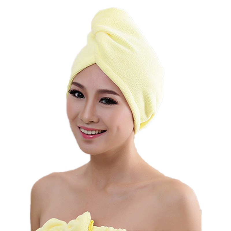 Trocknendes Haartuch, trockene Haarkappe, Mikrofaser-Haartrocknungswickel, stark wasserabsorbierend, dreieckiger Duschhut, zum Abwischen der Haare_voghion.com