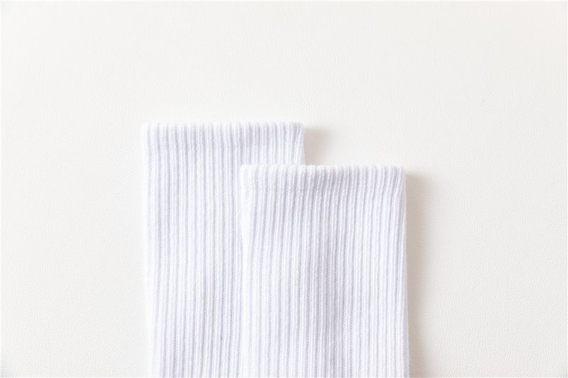 Socks Men's Boat Socks Summer Mid-tube Socks Thin Short Socks Solid Color Cotton Stockings White Sports Socks Half Towel Bottom Length_voghion.com