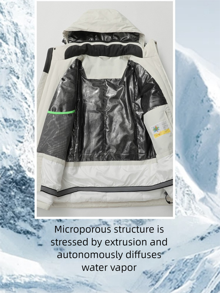 Workwear Suit Set Winter Snowboard And Waterproof Windproof Skiing Mountaineering Thermal Bib Ski Pants Unisex_voghion.com