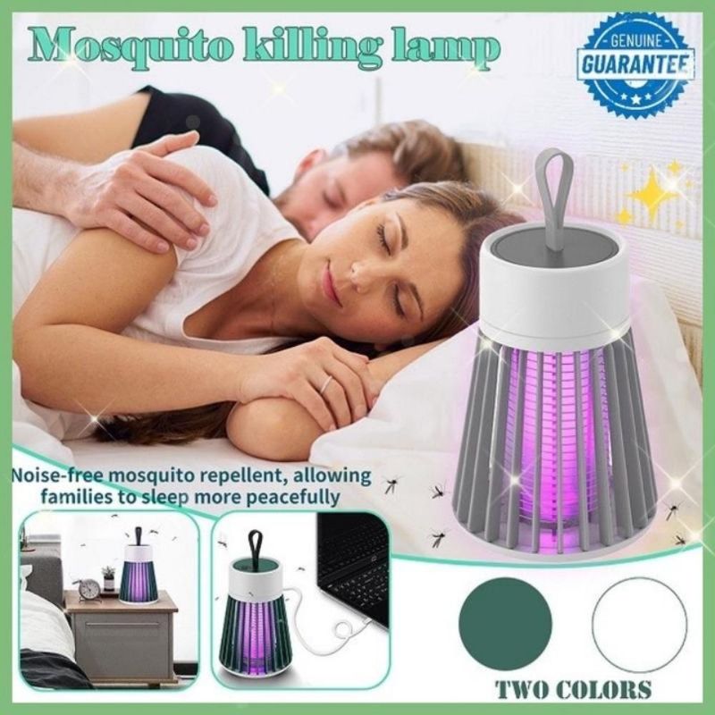 Mini lampe anti-moustiques électrique rechargeable par USB, piège à moustiques UV portable et veilleuse de chevet_voghion.com