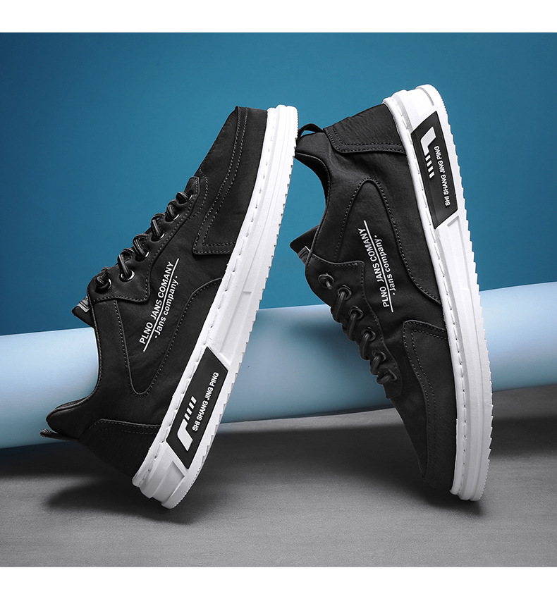 2024 Spring New Breathable Canvas Trendy Versatile Casual Sports Anti slip and Wear resistant Men's Board Shoes_voghion.com