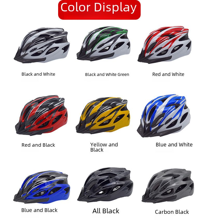 Spot Vëloshelm Vëlo Mountainbike Stroossevelo Reithelm integréiert verstellbar Outdoor Sport Reideausrüstung_voghion.com