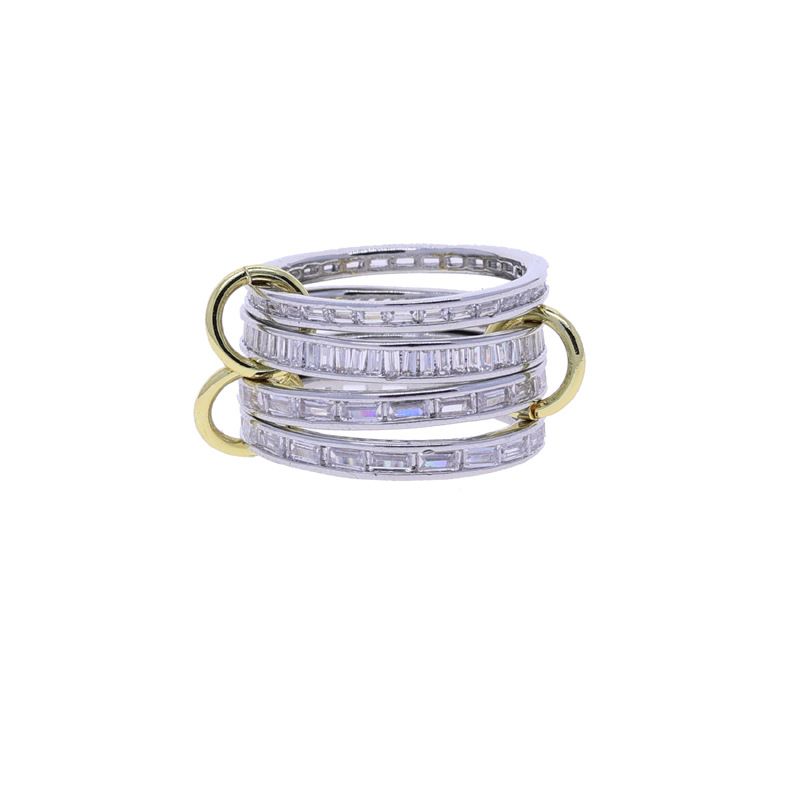 New Multi-Piece Set Stacked Zircon High-Quality Versatile Creative Women's Rings_voghion.com