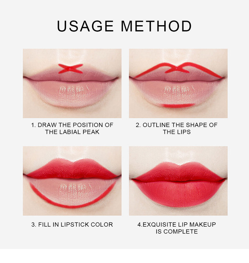 12-Piece Lipstick & Lip Liner Set For Women - Long-Lasting, Non-Fading, Matte Finish, With Beige Brown Shades Included_voghion.com