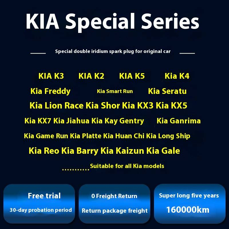 Kia orijinal buji, K3 Smart Run, K5 Sailatu, K2 Lion Run, KX3KX5 Furuidi, k4_voghion.com