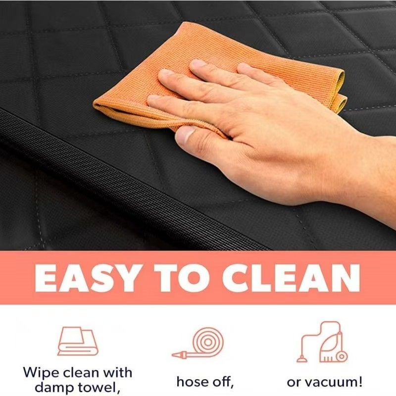 Autostoelhoes voor honden voor de achterbank, waterdichte hangmatbeschermer voor huisdieren, duurzame en antislip stoelbescherming voor SUV's en vrachtwagens, standaardmaat 137 cm x 147 cm_voghion.com