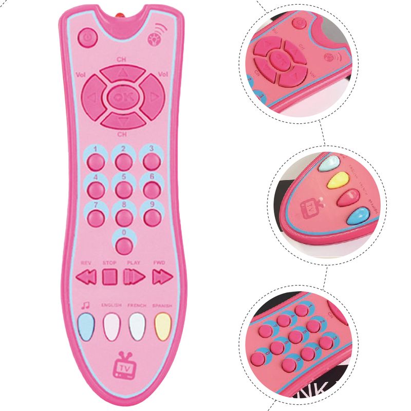Emulated Remote Control Toy Kids Electric Not Included Remotes For Babies Plastic Baby Realistic Toddler_voghion.com