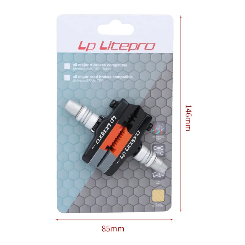 LP Litepro Klapprad für DAHON 412/P8 verschleißfeste Gummi-BMX 451 20-Zoll-Fahrrad-V-Bremsbeläge_voghion.com