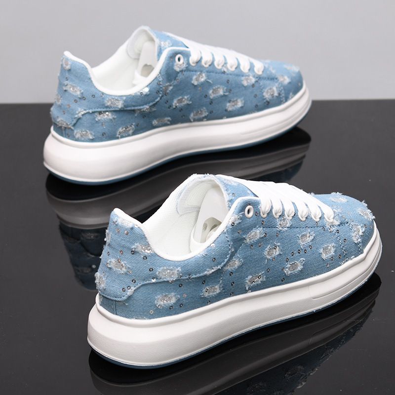 Herren Sommer Neue Atmungsaktive Canvas Vielseitige Casual Sports Weiße Turnschuhe Paar Schwarze Stoffschuhe_voghion.com