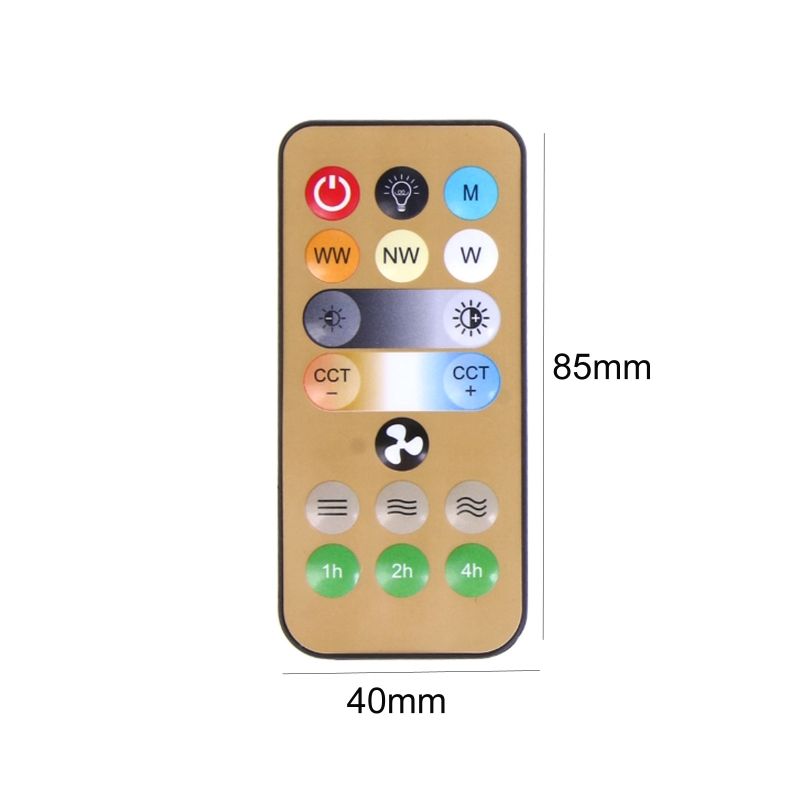 Telecomando per ventilatore da soffitto a LED E27 per interni, lampade decorative per camera da letto e cucina_voghion.com