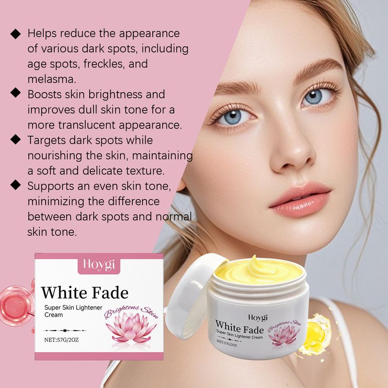 Crema viso HOYGI illuminante, delicata, idratante, uniforme, non appiccicosa, per la cura quotidiana della pelle_voghion.com