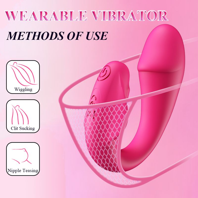 Vibratore a forma di U per coppie, giocattoli sessuali per donne, app Bluetooth, stimolazione del clitoride, massaggio del punto G, vagine per donne e_voghion.com