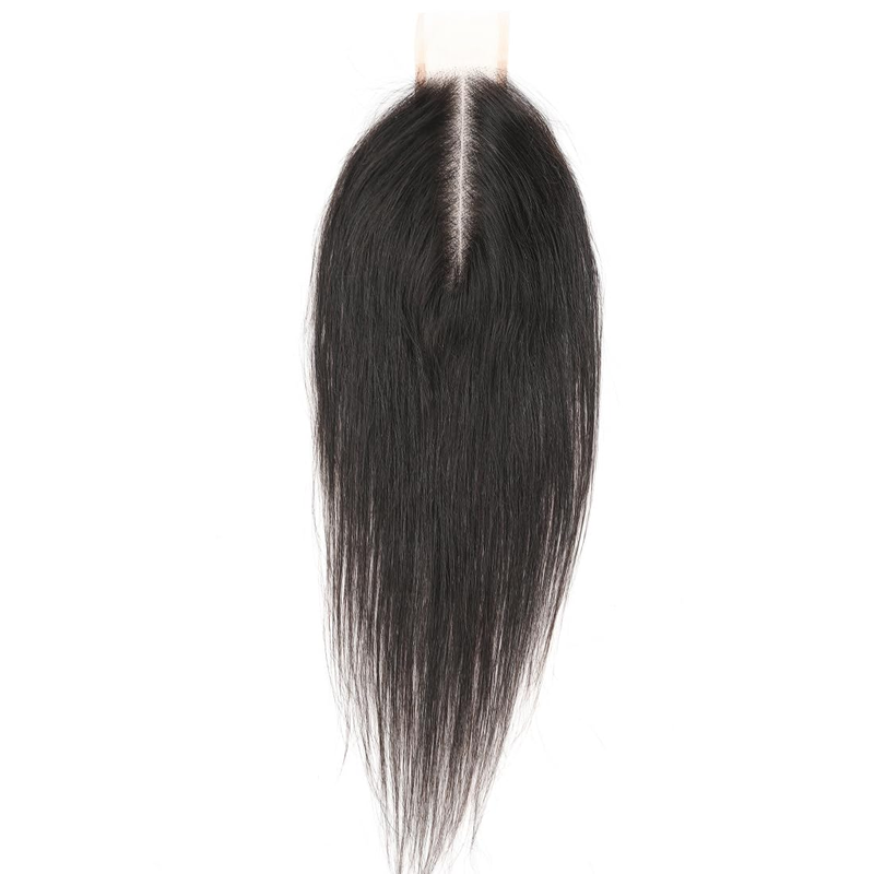2x6 Lace Closure Straight 100% Human Hair Kim K Middle Part Closure Straight HD Transparent Lace Closure 2x6 Human Hair Kim K Closure 16inch_voghion.com